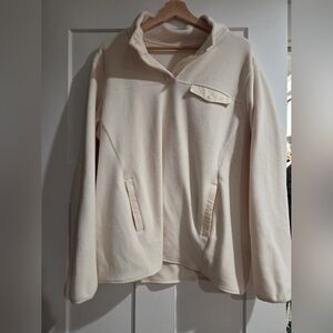 Cozy Fleece Quarter Button Up